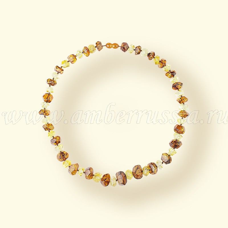 Бусы Янтарь